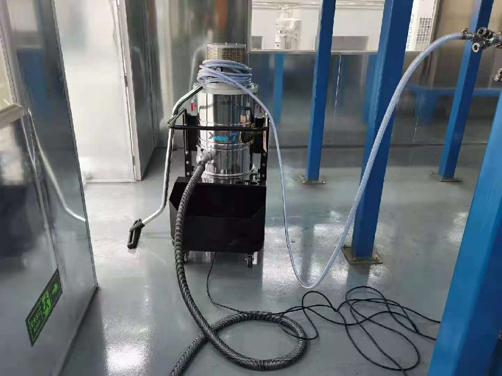 氣動防爆吸塵器應用於噴塑車間